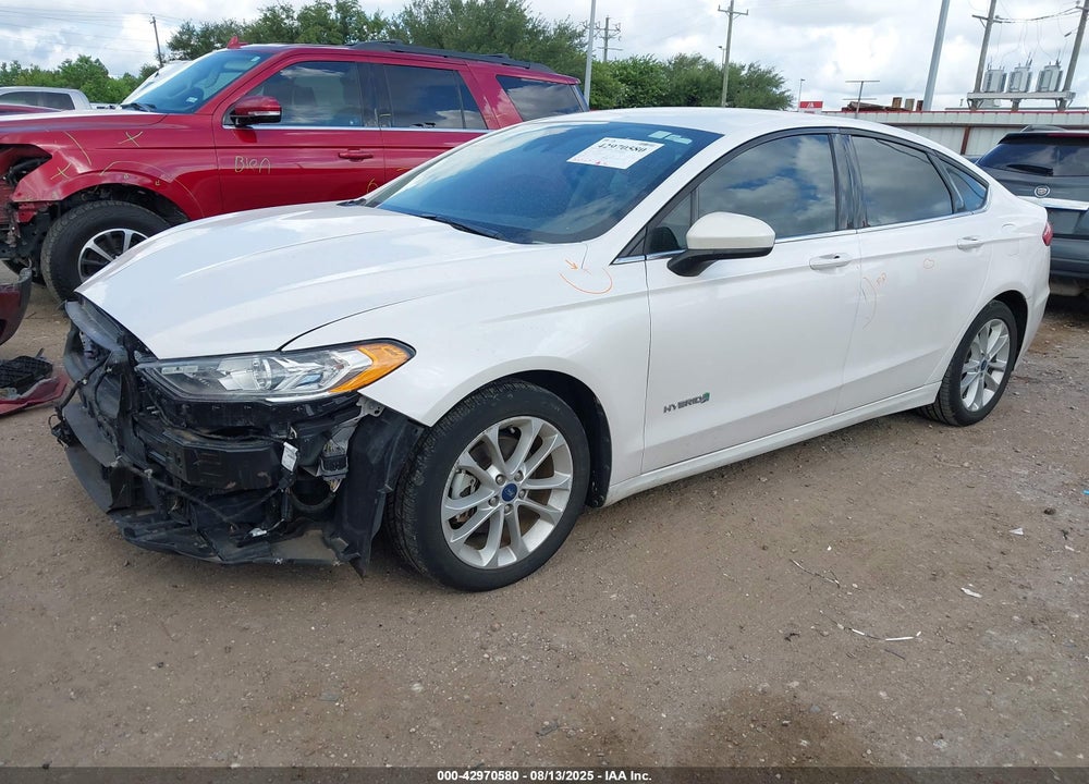 2019 FORD FUSION HYBRID SE VIN: 3FA6P0LU9KR104225