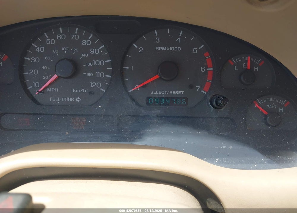 1999 FORD MUSTANG VIN: 1FAFP4440XF179535