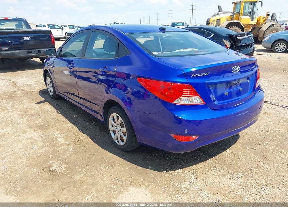 2013 HYUNDAI ACCENT GLS VIN: KMHCT4AE5DU481430