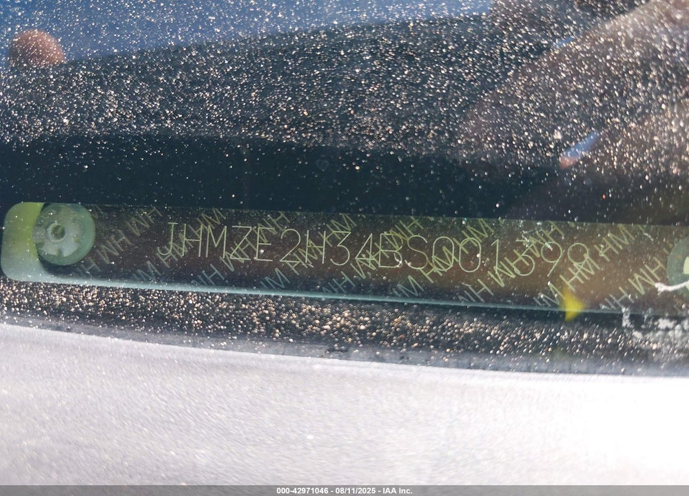 2011 HONDA INSIGHT VIN: JHMZE2H34BS001399