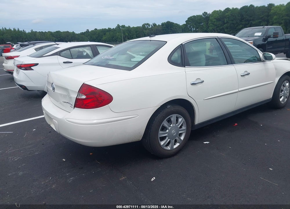 2006 BUICK LACROSSE CX VIN: 2G4WC582461271205
