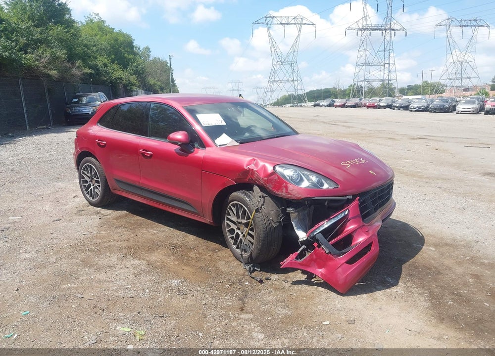 2016 PORSCHE MACAN S VIN: WP1AB2A51GLB42305
