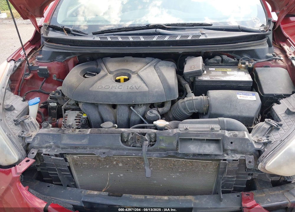 2011 HYUNDAI ELANTRA LIMITED (ULSAN PLANT) VIN: KMHDH4AE1BU105603
