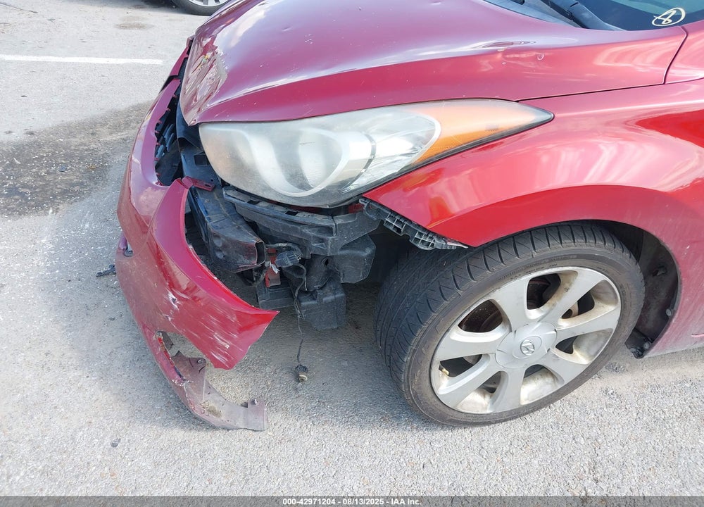 2011 HYUNDAI ELANTRA LIMITED (ULSAN PLANT) VIN: KMHDH4AE1BU105603