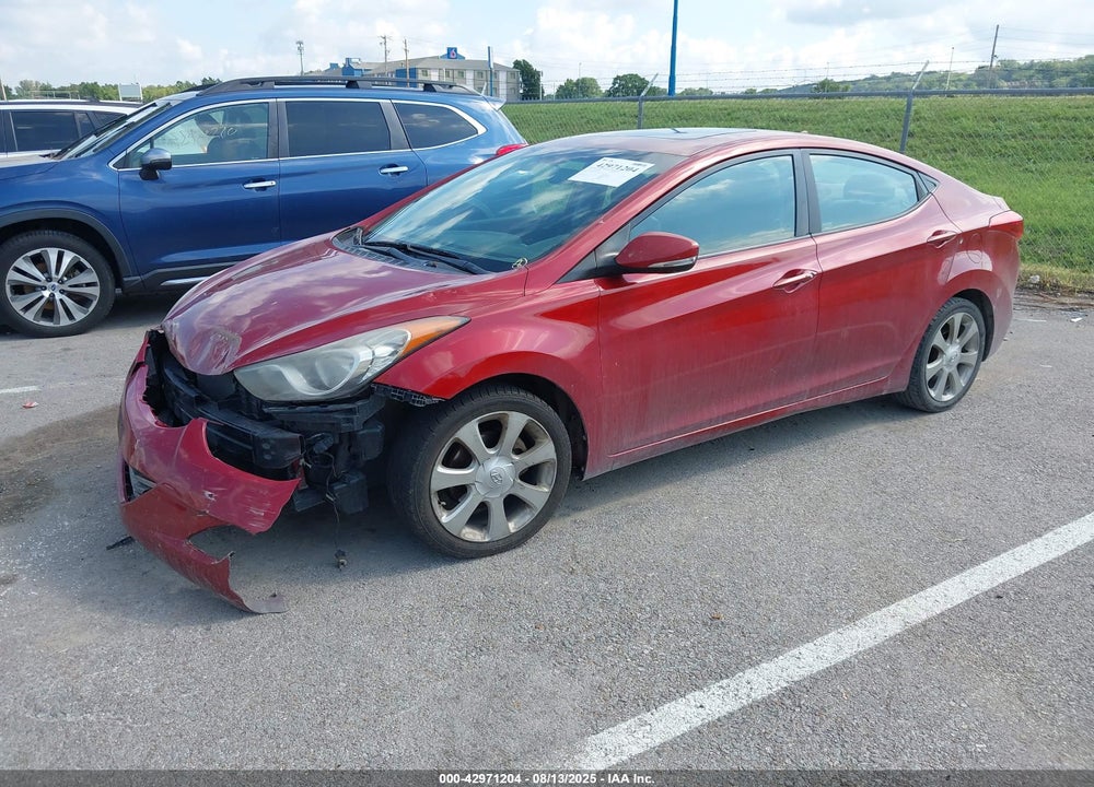 2011 HYUNDAI ELANTRA LIMITED (ULSAN PLANT) VIN: KMHDH4AE1BU105603