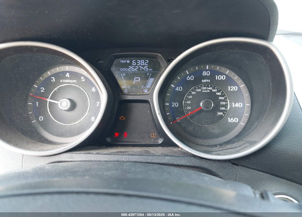 2011 HYUNDAI ELANTRA LIMITED (ULSAN PLANT) VIN: KMHDH4AE1BU105603