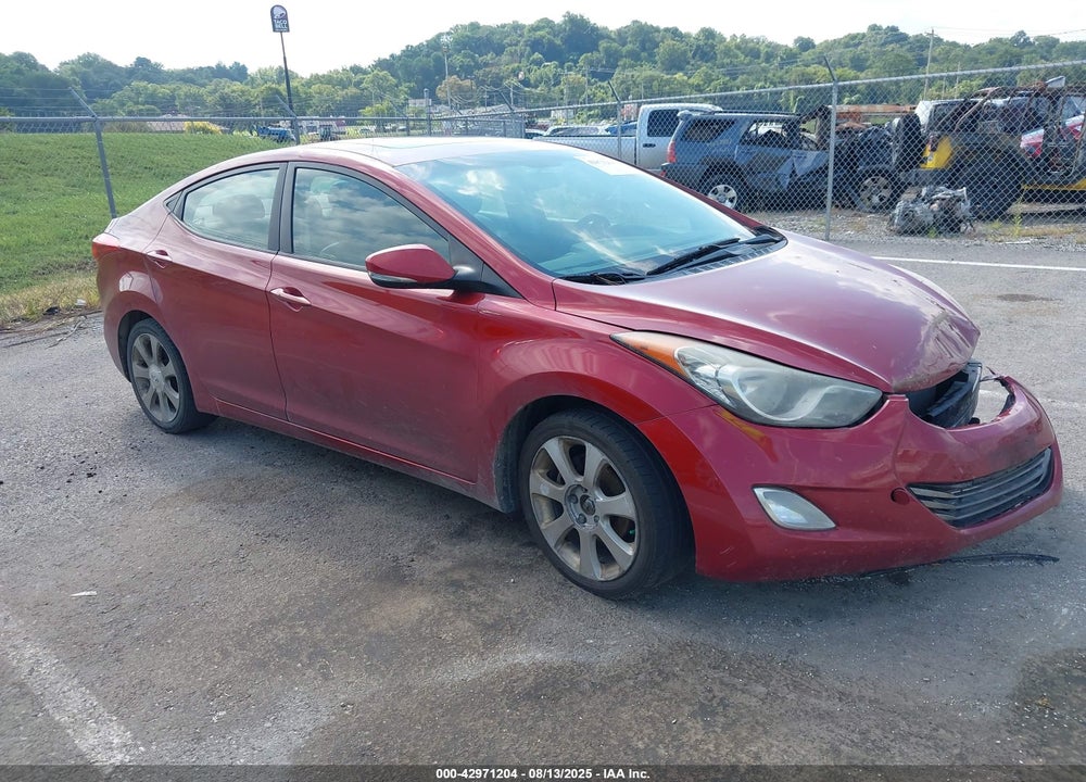 2011 HYUNDAI ELANTRA LIMITED (ULSAN PLANT) VIN: KMHDH4AE1BU105603