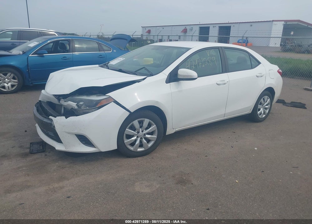 2016 TOYOTA COROLLA LE VIN: 2T1BURHE7GC690962