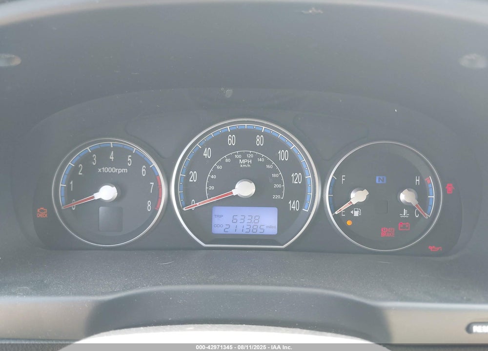 2007 HYUNDAI SANTA FE VIN: 5NMSH13E97H115981