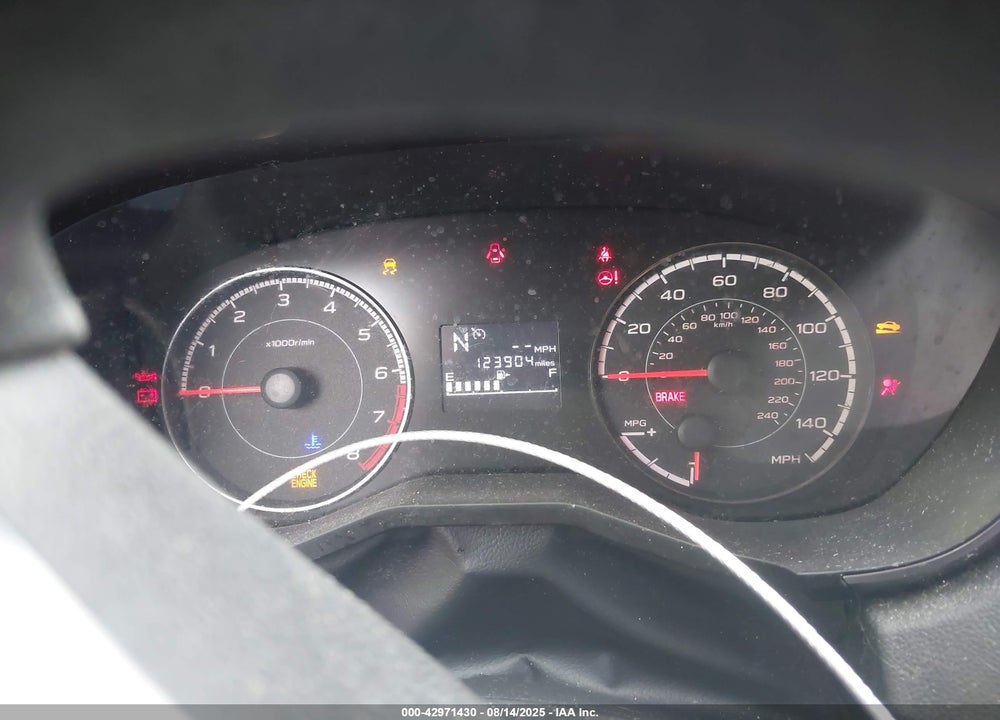 2019 SUBARU IMPREZA VIN: 4S3GTAC66K3729830
