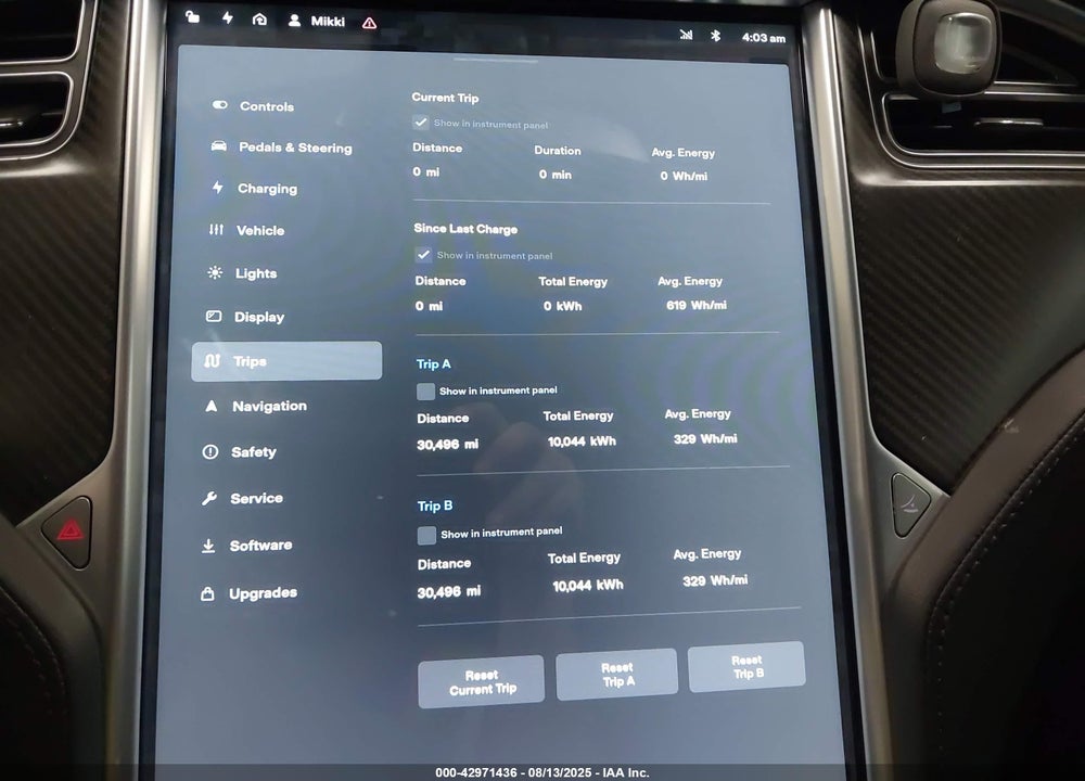 2013 TESLA MODEL S VIN: 5YJSA1CN2DFP27277