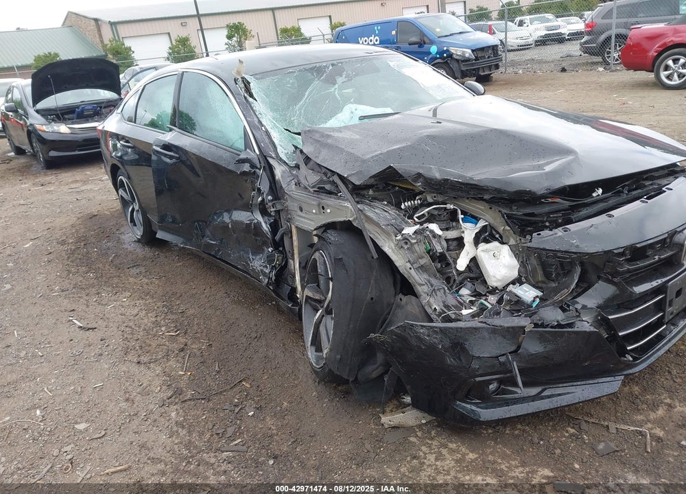 2022 HONDA ACCORD SPORT VIN: 1HGCV1F39NA070587