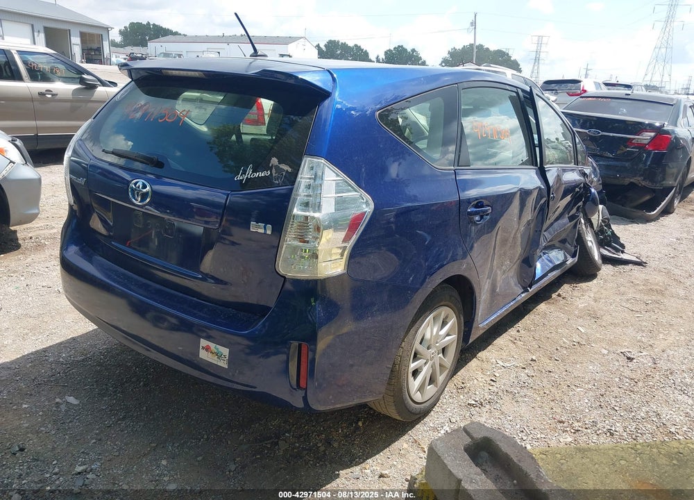 2012 TOYOTA PRIUS V VIN: JTDZN3EU8C3161205