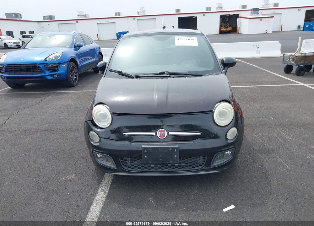 2012 FIAT 500 SPORT VIN: 3C3CFFBR4CT214124