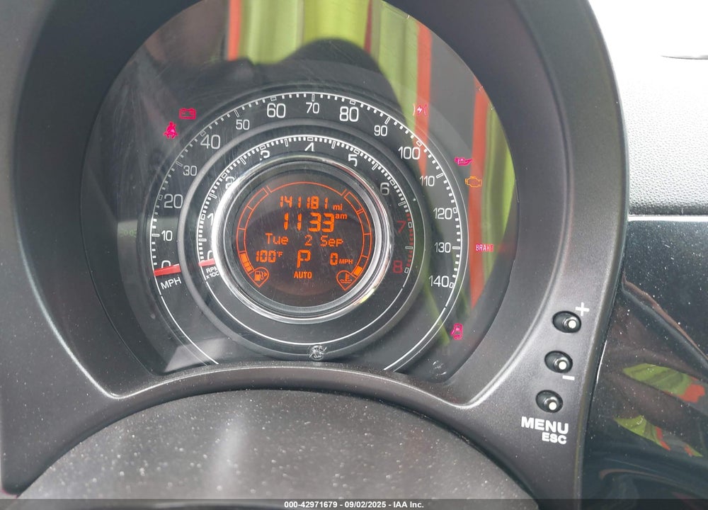 2012 FIAT 500 SPORT VIN: 3C3CFFBR4CT214124