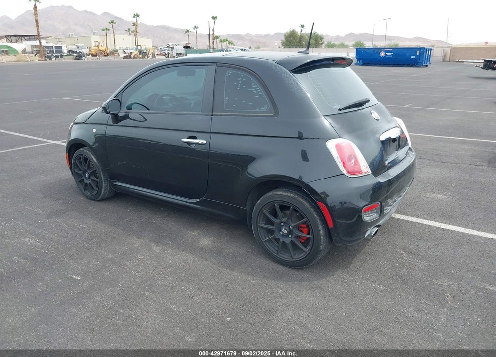 2012 FIAT 500 SPORT VIN: 3C3CFFBR4CT214124