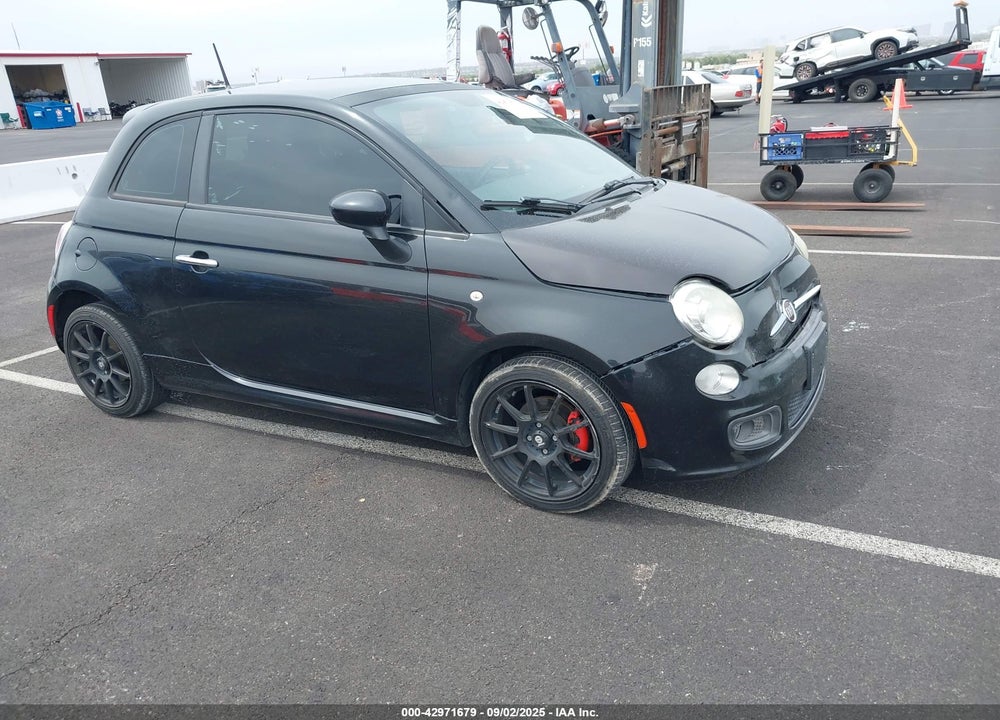 2012 FIAT 500 SPORT VIN: 3C3CFFBR4CT214124