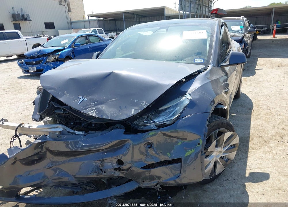 2022 TESLA MODEL Y LONG RANGE DUAL MOTOR ALL-WHEEL DRIVE VIN: 7SAYGDEE9NA001764