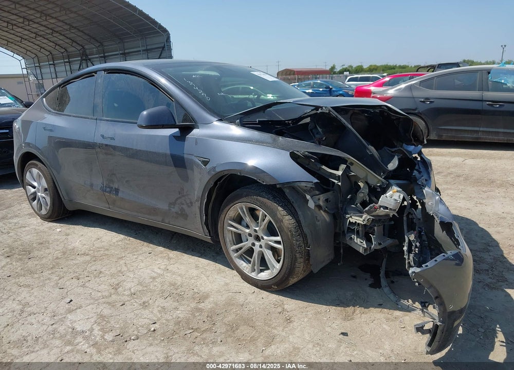 2022 TESLA MODEL Y LONG RANGE DUAL MOTOR ALL-WHEEL DRIVE VIN: 7SAYGDEE9NA001764