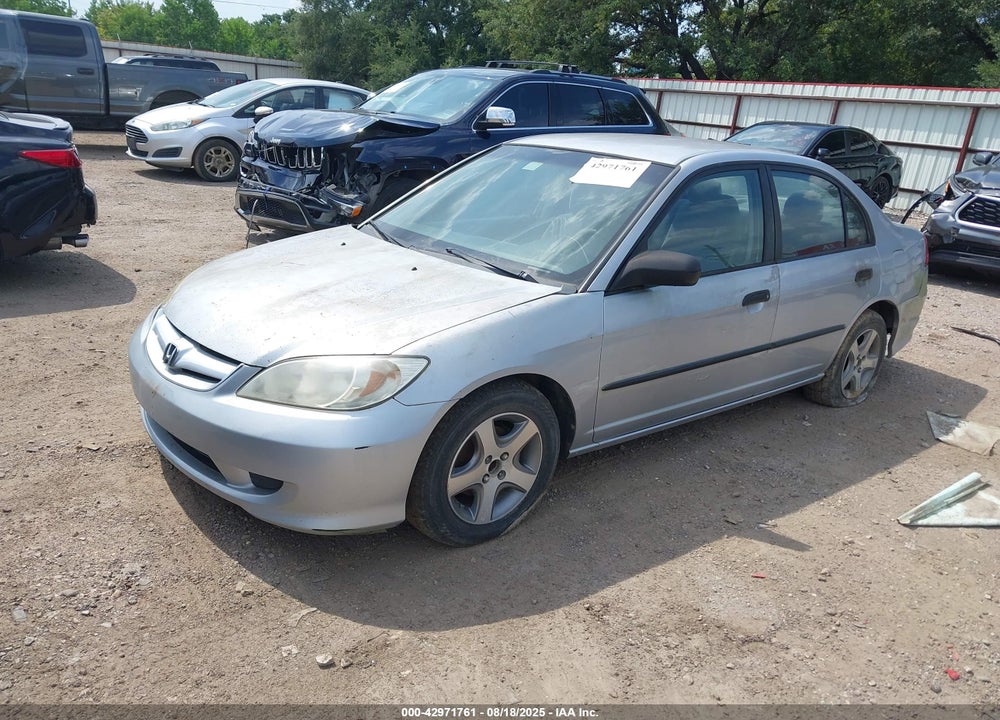 2005 HONDA CIVIC VP VIN: 1HGES16325L010849