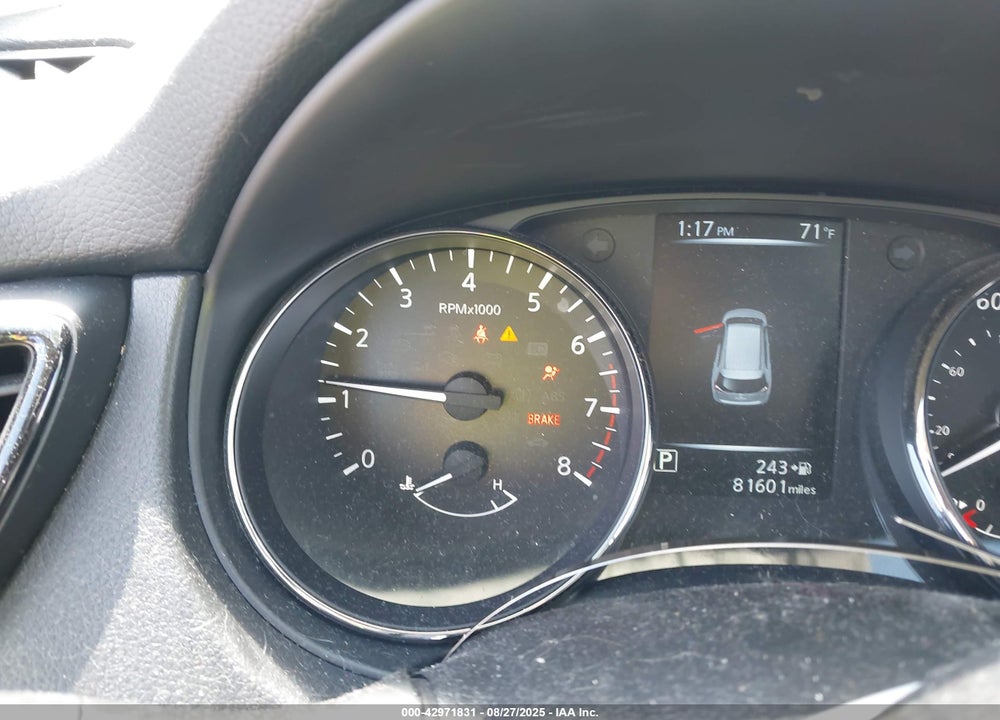 2017 NISSAN ROGUE SL VIN: JN8AT2MV3HW019412