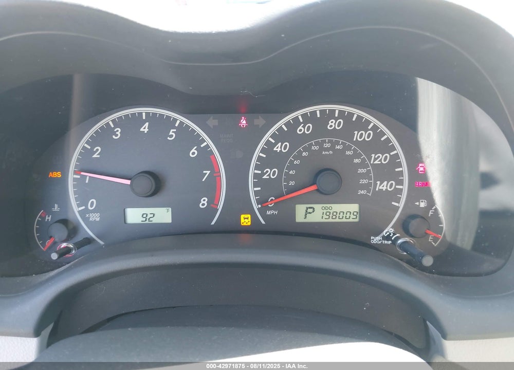 2011 TOYOTA COROLLA LE VIN: JTDBU4EE0B9152240