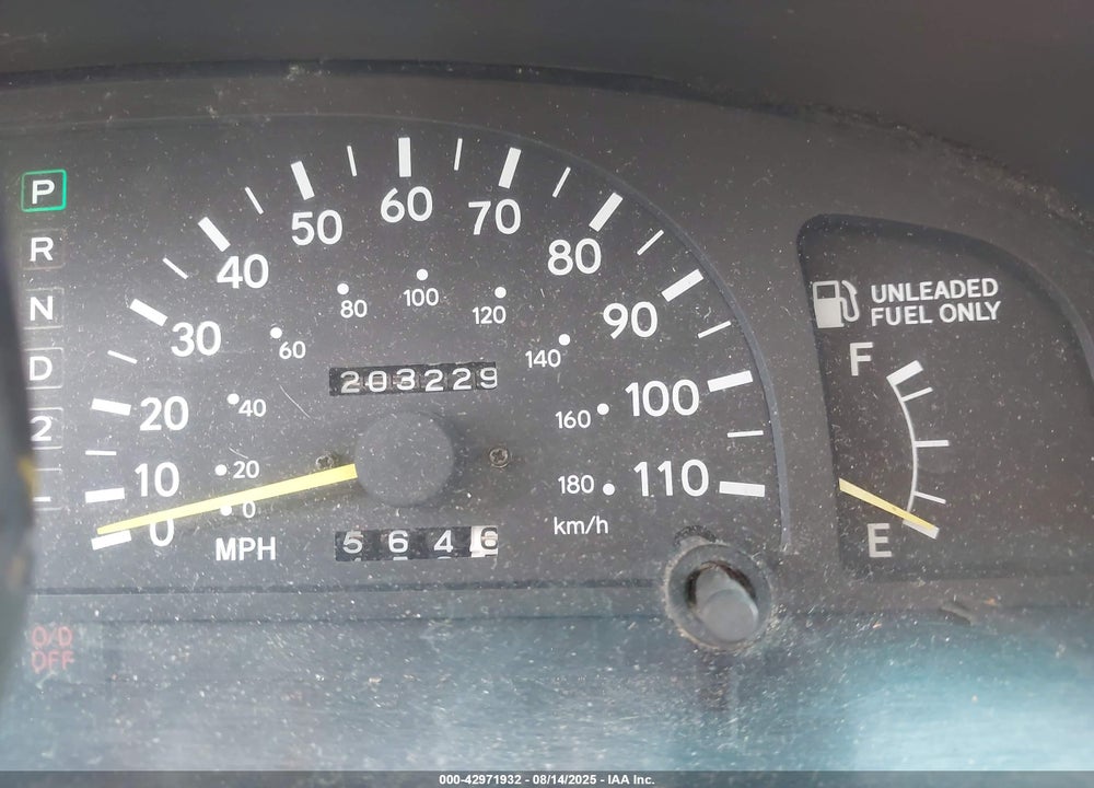 1995 TOYOTA TACOMA VIN: 4TAUN41B1SZ011898