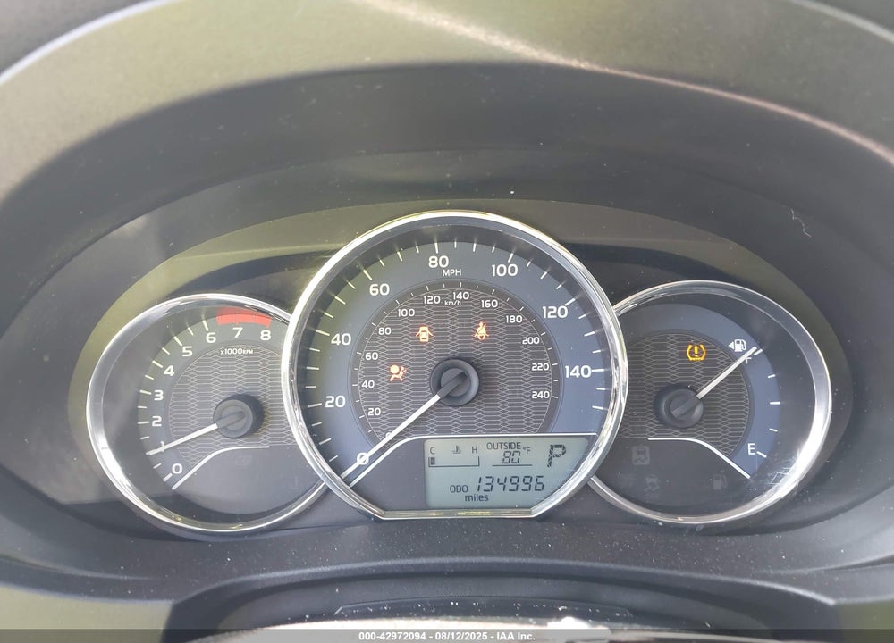 2015 TOYOTA COROLLA VIN: 5YFBURHE8FP295493