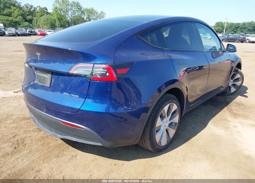 2021 TESLA MODEL Y LONG RANGE DUAL MOTOR ALL-WHEEL DRIVE VIN: 5YJYGDEE5MF066691