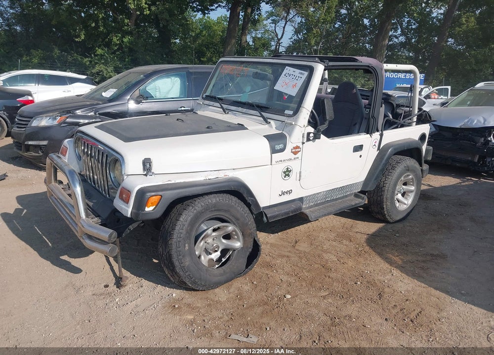 1998 JEEP WRANGLER SE VIN: 1J4FY29P5WP797211