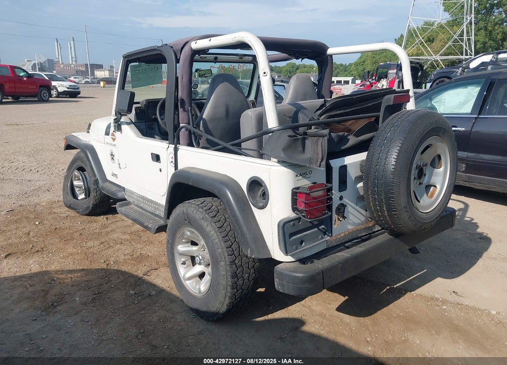 1998 JEEP WRANGLER SE VIN: 1J4FY29P5WP797211