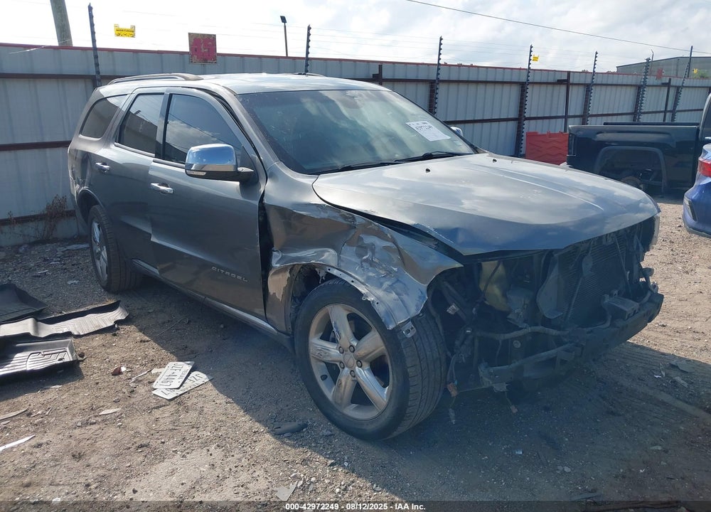 2012 DODGE DURANGO CITADEL VIN: 1C4SDHET0CC251974