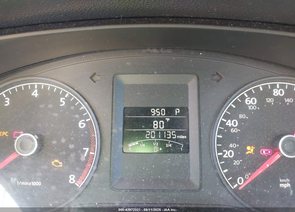 2011 VOLKSWAGEN JETTA VIN: 3VWDZ7AJ7BM356370