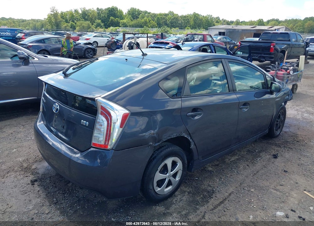 2012 TOYOTA PRIUS TWO VIN: JTDKN3DU6C5388545