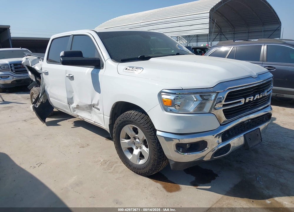 2019 RAM 1500 BIG HORN/LONE STAR  4X4 5'7 BOX VIN: 1C6SRFFT1KN578429
