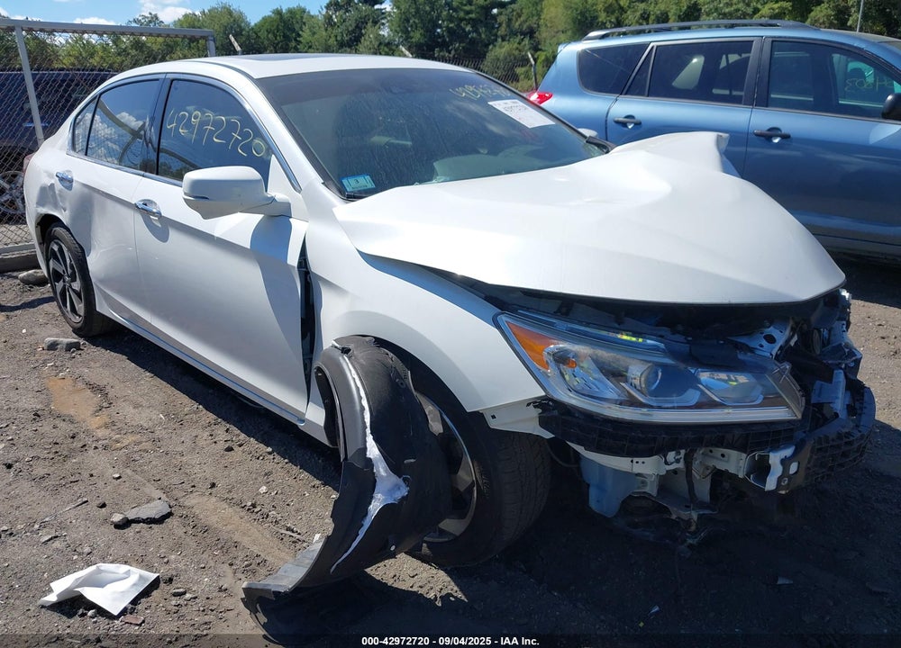 2017 HONDA ACCORD EX-L V6 VIN: 1HGCR3F01HA019661