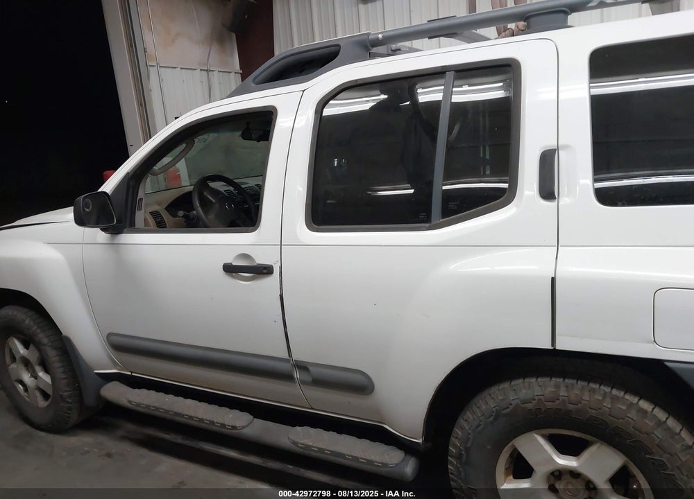 2005 NISSAN XTERRA S VIN: 5N1AN08U65C609320