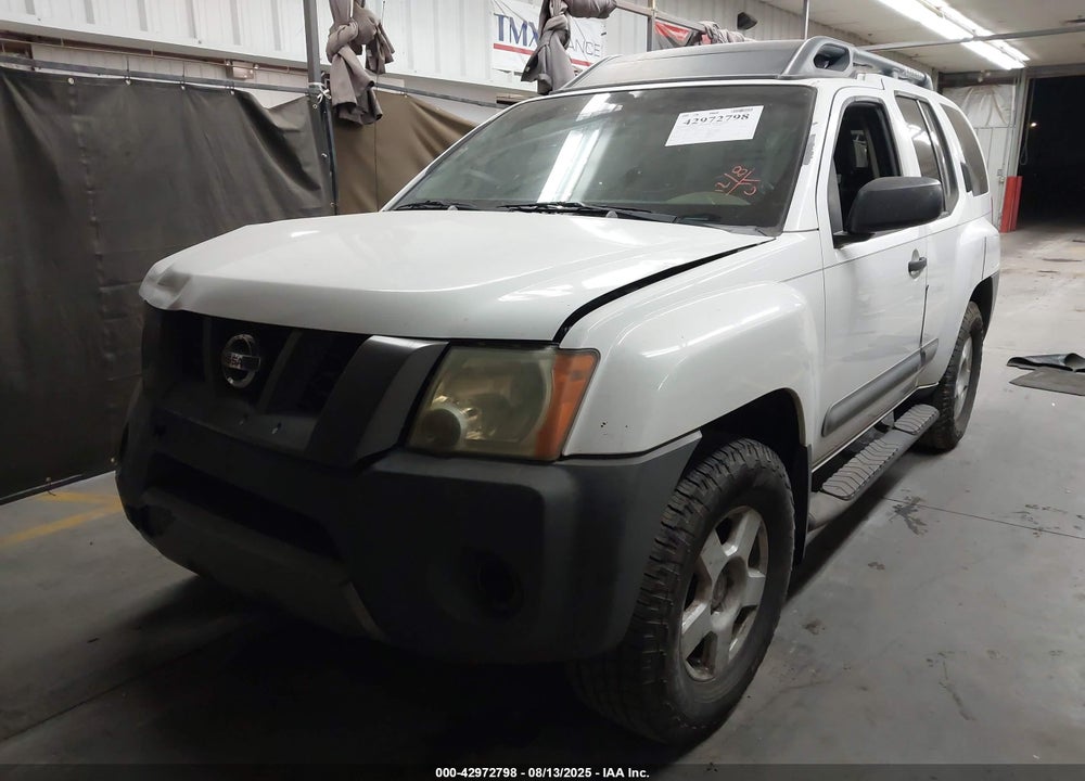 2005 NISSAN XTERRA S VIN: 5N1AN08U65C609320