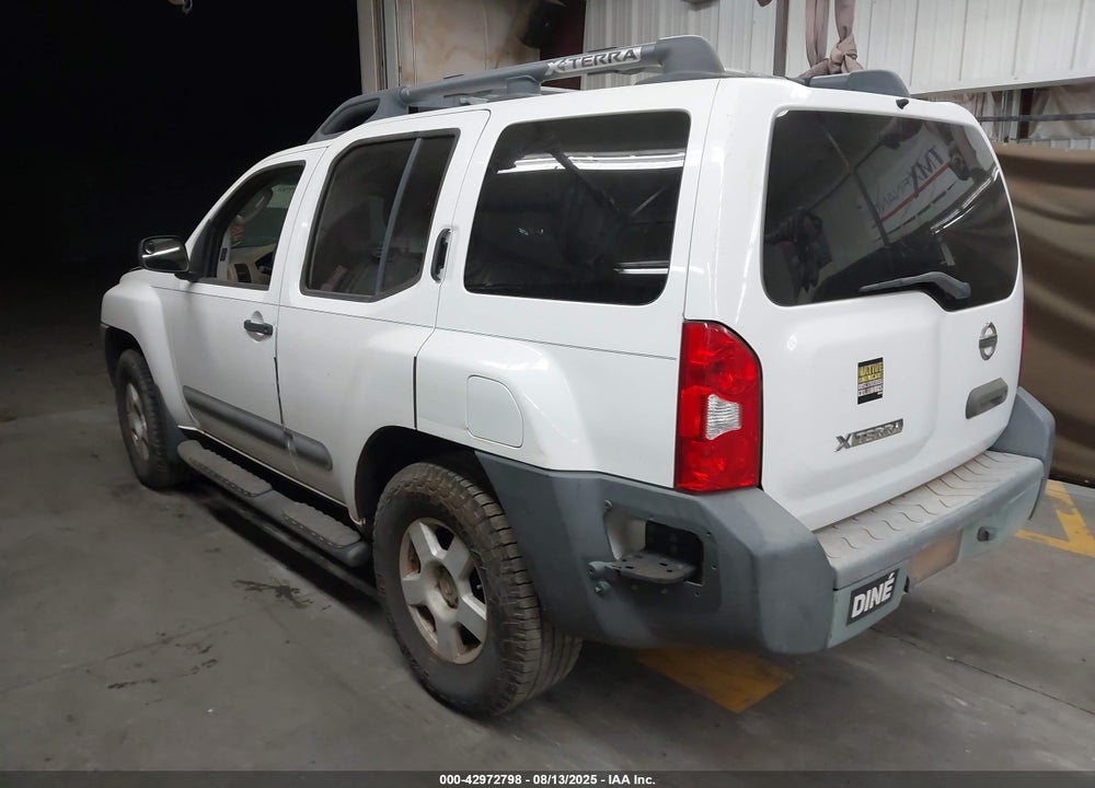 2005 NISSAN XTERRA S VIN: 5N1AN08U65C609320