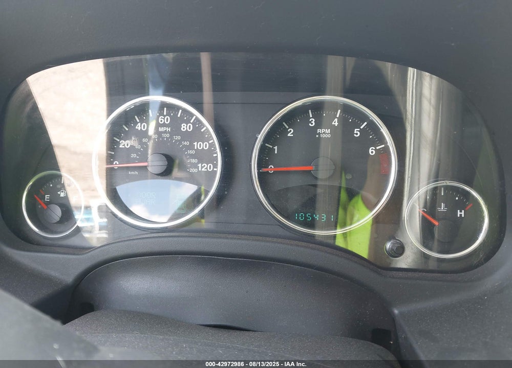 2012 JEEP COMPASS VIN: 1C4NJDCB5CD603823