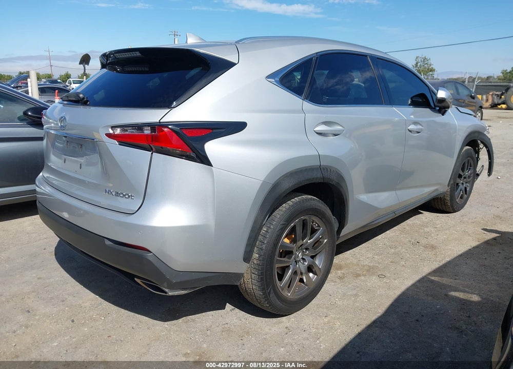 2015 LEXUS NX 200T VIN: JTJYARBZ4F2020214