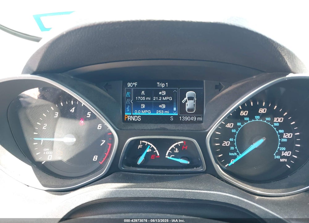 2014 FORD ESCAPE SE VIN: 1FMCU0GXXEUA93545