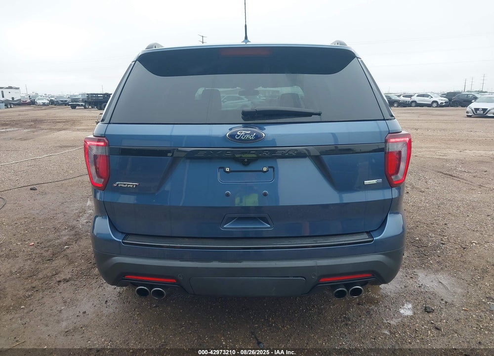 2018 FORD EXPLORER VIN: 1FM5K8GT1JGA25167