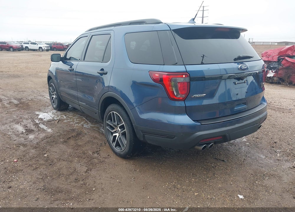 2018 FORD EXPLORER VIN: 1FM5K8GT1JGA25167
