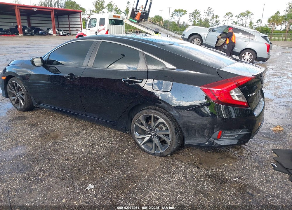 2021 HONDA CIVIC VIN: 2HGFC2F84MH555935