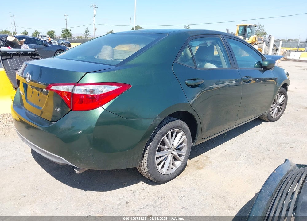 2014 TOYOTA COROLLA VIN: 5YFBURHE3EP105551
