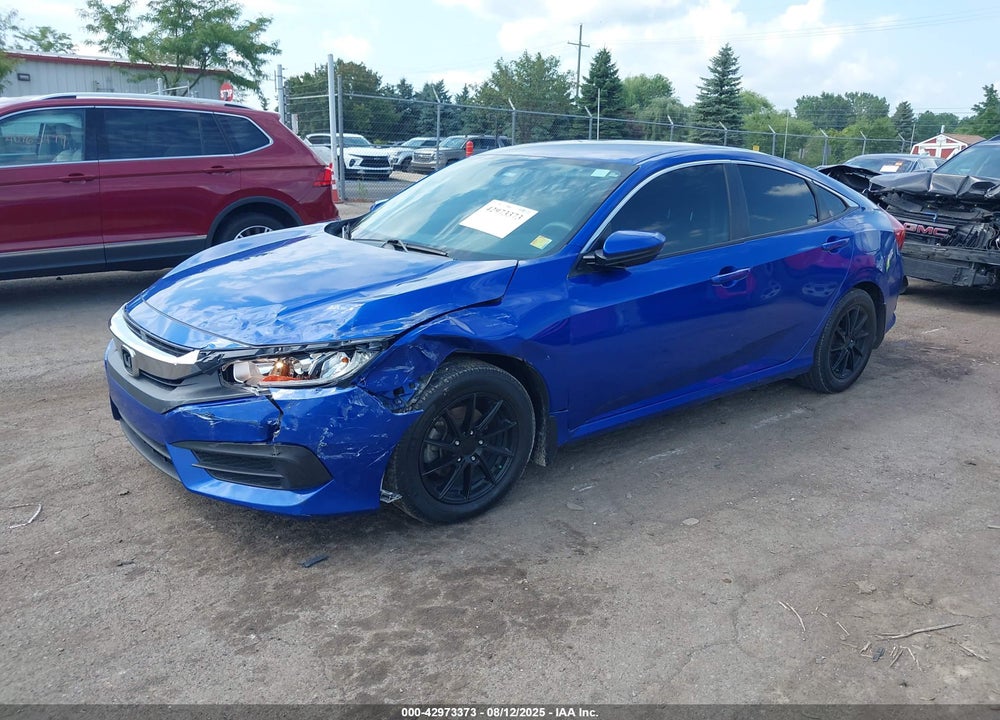 2016 HONDA CIVIC VIN: 2HGFC2F51GH566661