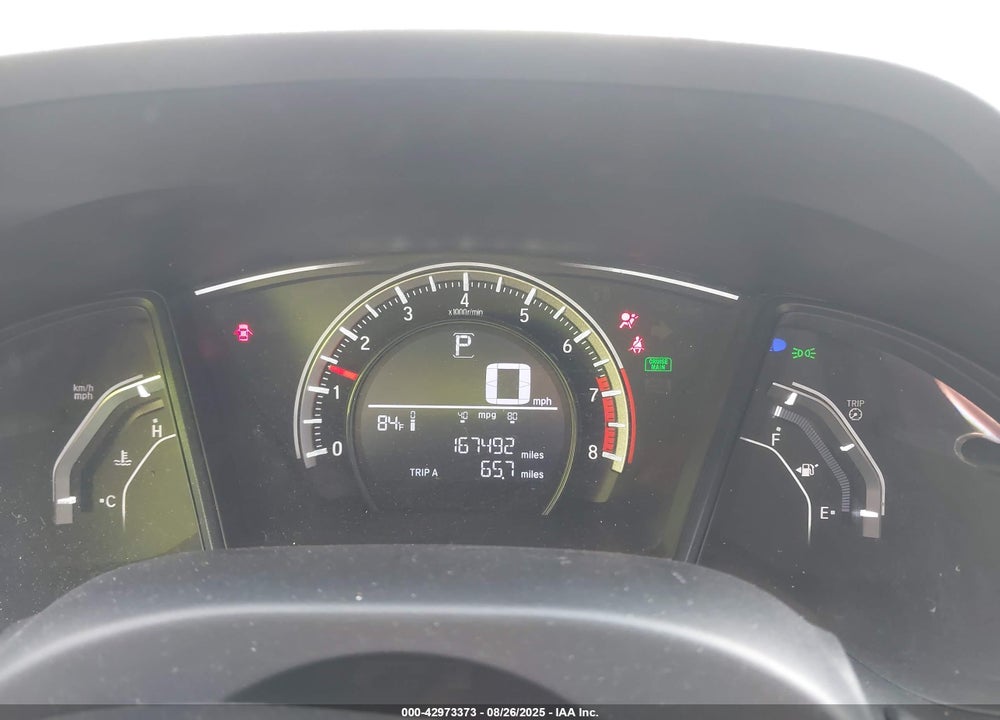 2016 HONDA CIVIC VIN: 2HGFC2F51GH566661