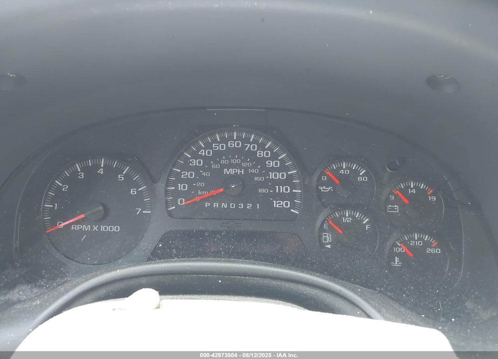 2008 CHEVROLET TRAILBLAZER LT VIN: 1GNDT13S982198984