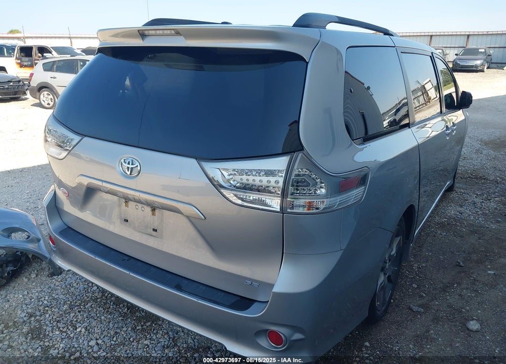 2015 TOYOTA SIENNA SE 8 PASSENGER VIN: 5TDXK3DC4FS603294